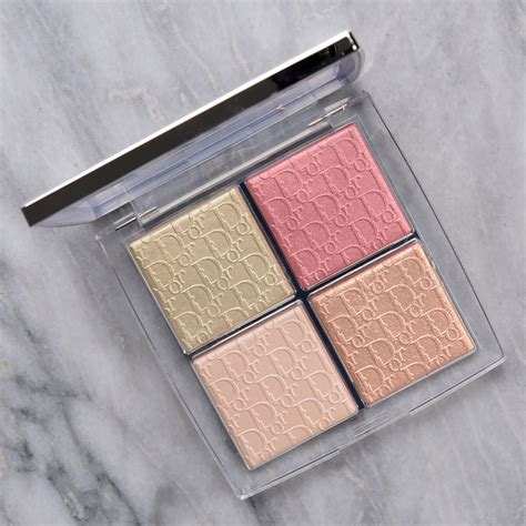 dior backstage glow face palette swatches|Dior glow face palette 004.